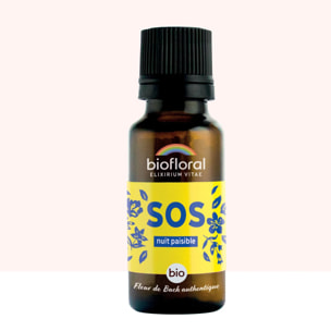 Biofloral - SOS Secours Nuit Paisible - Bio - 19,5 gr