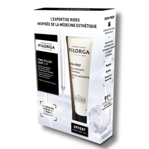 Time-Filler - Coffret Coffret Sérum 15 ml + Crème exfoliante 75 ml