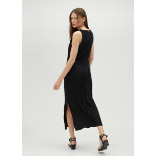 Vestito midi con spalline