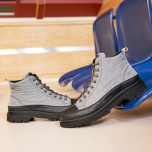 Botines 1895 NYLON CUERO-BLACK/ BIRMINGHAM color Cuero-black