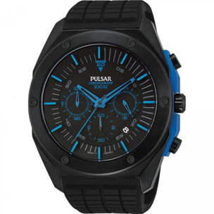 Reloj Pulsar PT3465X1 Hombre Analogico Cuarzo con Correa de Caucho