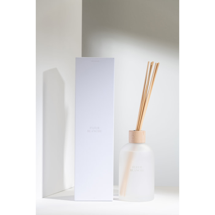 J-Line Bâtonnets parfumés Accords Essentiels - Fleur Blanche - blanc - 250ml