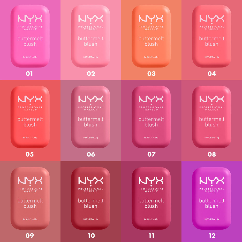 NYX Professional Makeup Buttermelt Blush Blush U KNOW BUTTA
