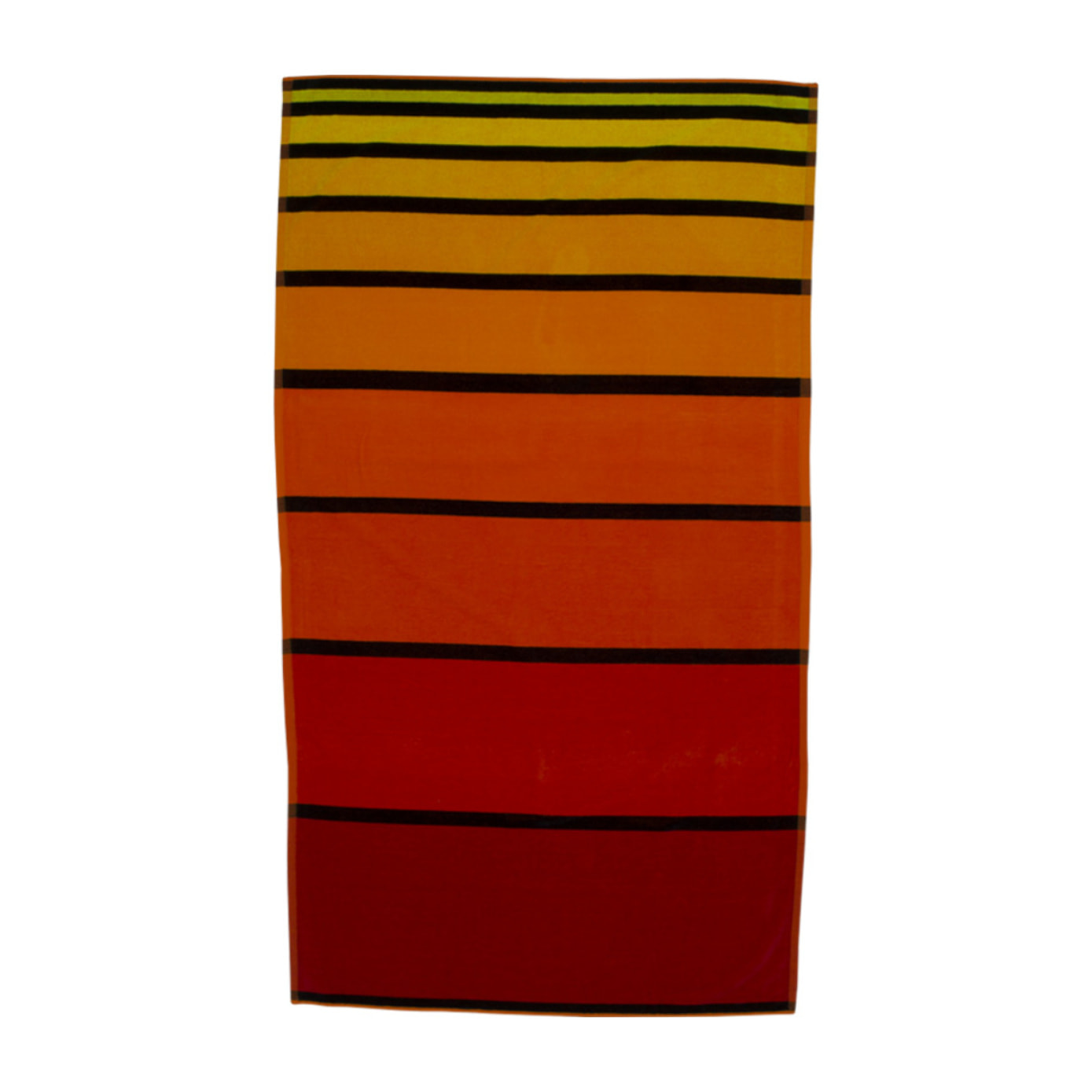 Telo Mare Spugna Jacquard Spiaggia Disegno Big Stripe