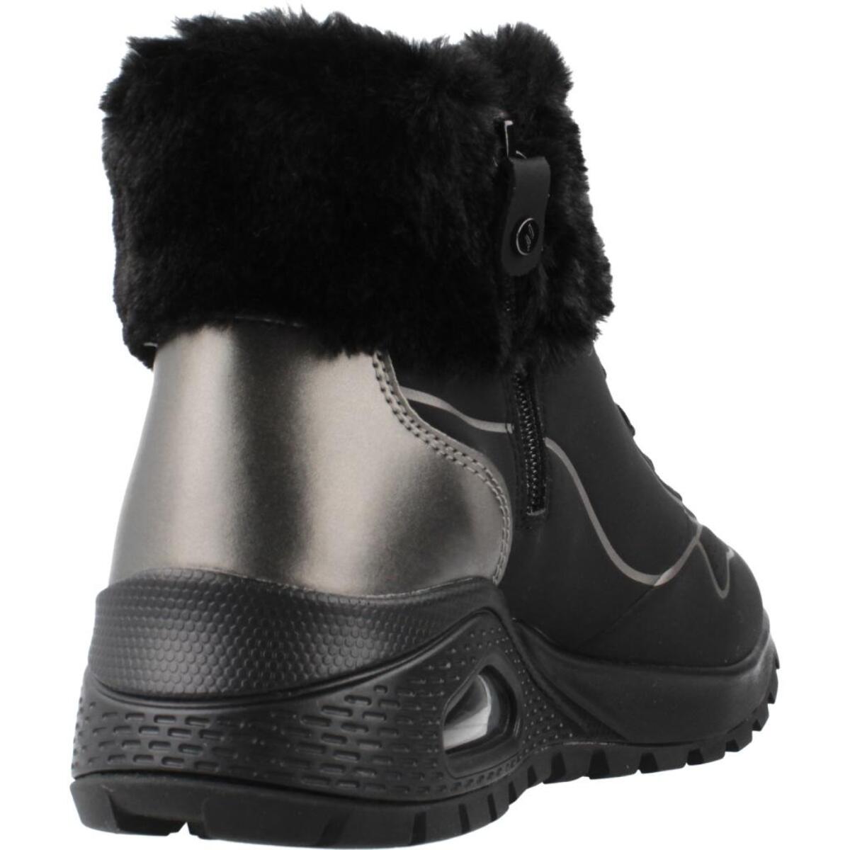 Sneakers De  Mujer Uno Rugged - Fall Sh Negro