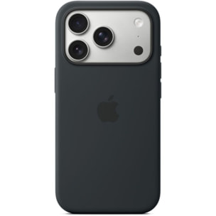 Coque APPLE iPhone 17 Pro MagSafe silicone Noir