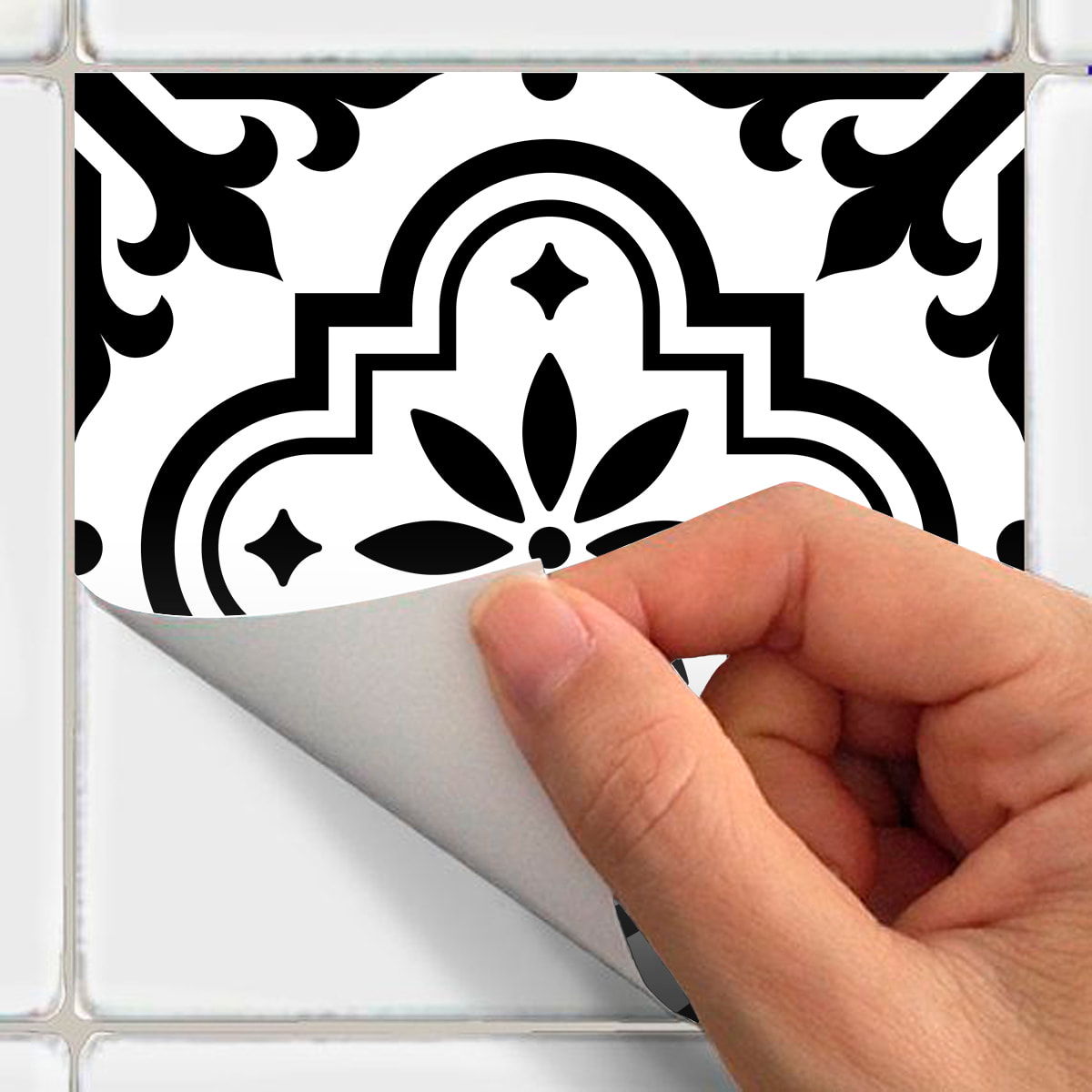 Stickers muraux - Sticker Mural Carrelage adhésif Cuisine Salle de Bain - 24 STICKERS CARRELAGES AZULEJOS MALENA
