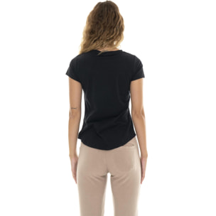 Camiseta manga corta mujer "Relajada"