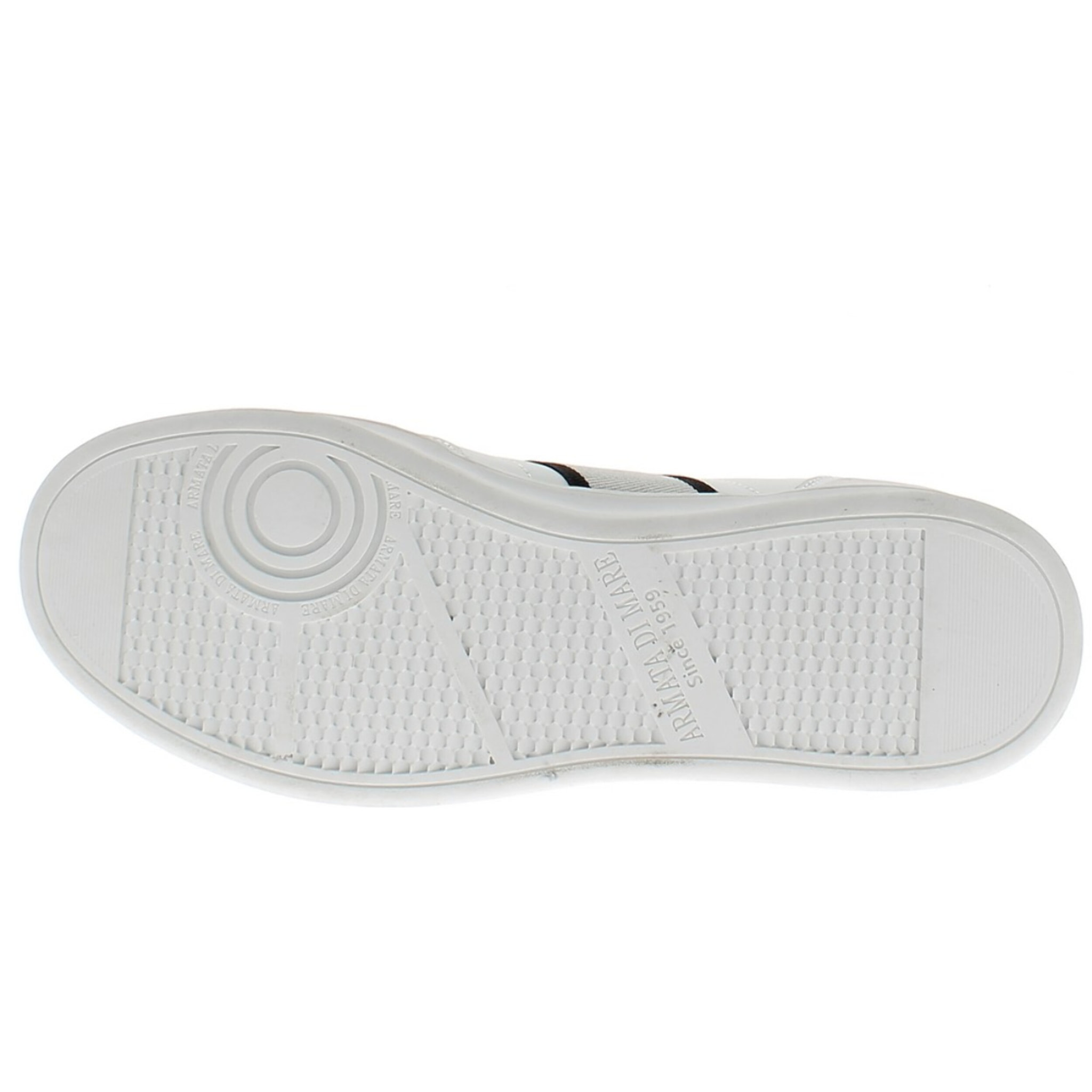 Armata di Mare Scarpe Uomo Sneakers Casual Stringate Basse con Soletta Rimovibile in Memory Foam AMU S25D734 White