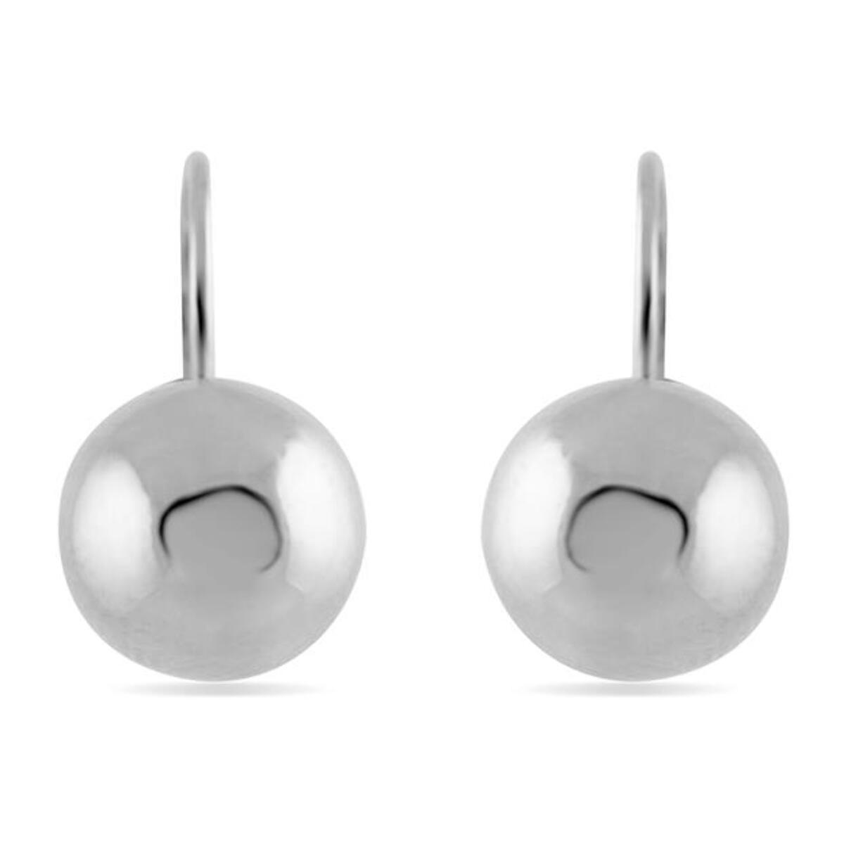 Pendientes Lux by Lux acabados en Rodio