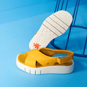 Sandalias 1855 NAPPA YELLOW/ MALAGA color Yellow