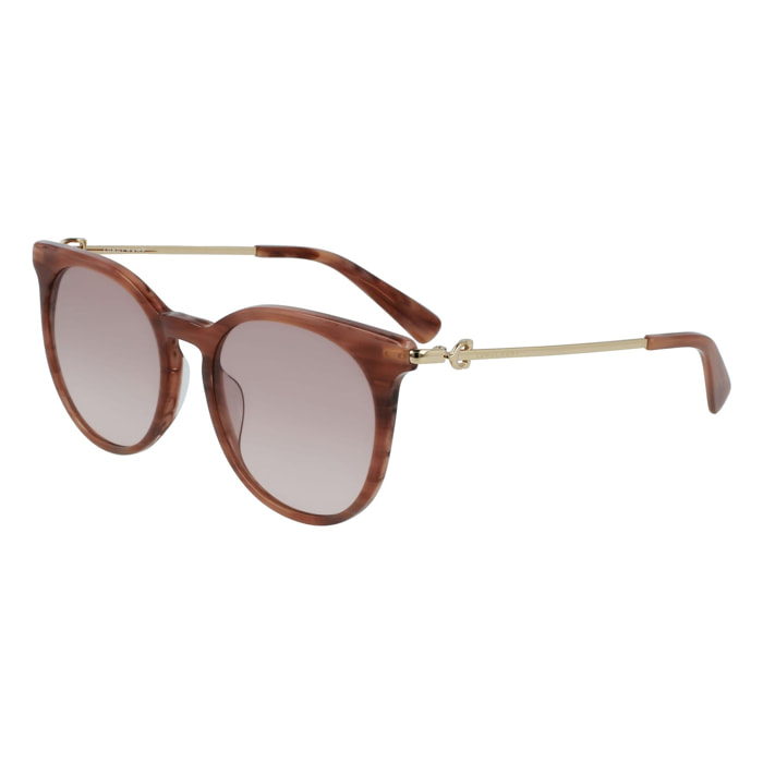 Jimmy Choo - lunettes de soleil - marron - Couleur des verres : gris - indice solaire : cat. 1