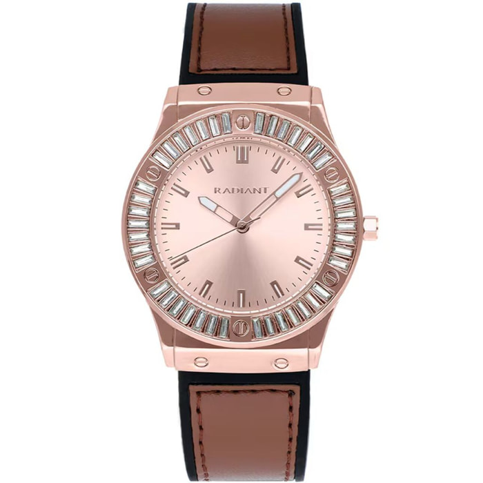 Reloj Radiant RA633203 Mujer Analogico Cuarzo con Correa de Silicona