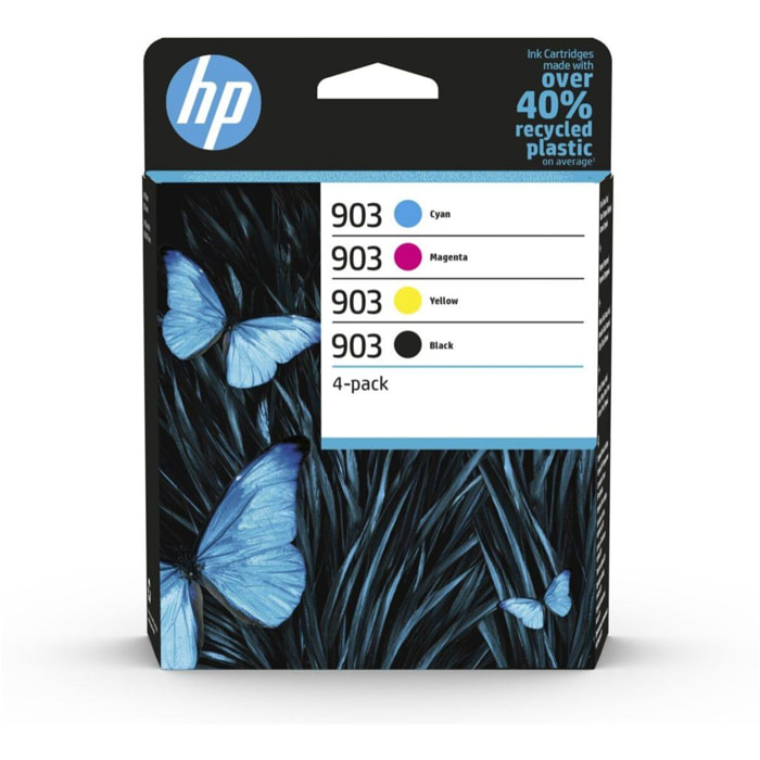Cartouche d'encre HP 903 noire + 3 couleurs