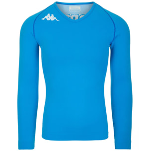 Kappa - Skin T-Shirts & Top Uomo Blu - KAPPA4SKIN KOMBAT NANGV