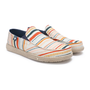 Slip On Wp150 Stripe Naranja