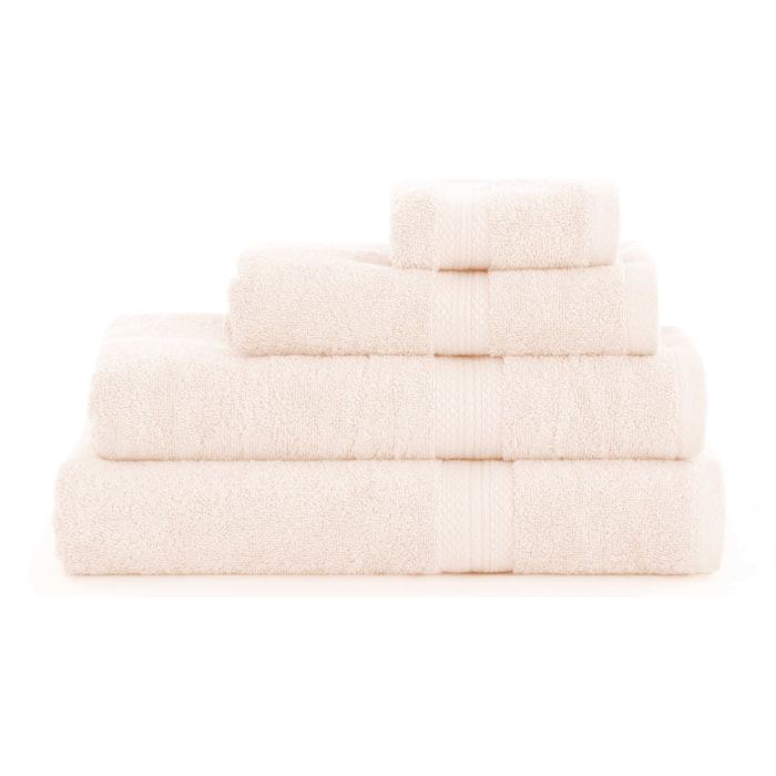 Serviette de bain 100% coton peigné 650 gr Natural