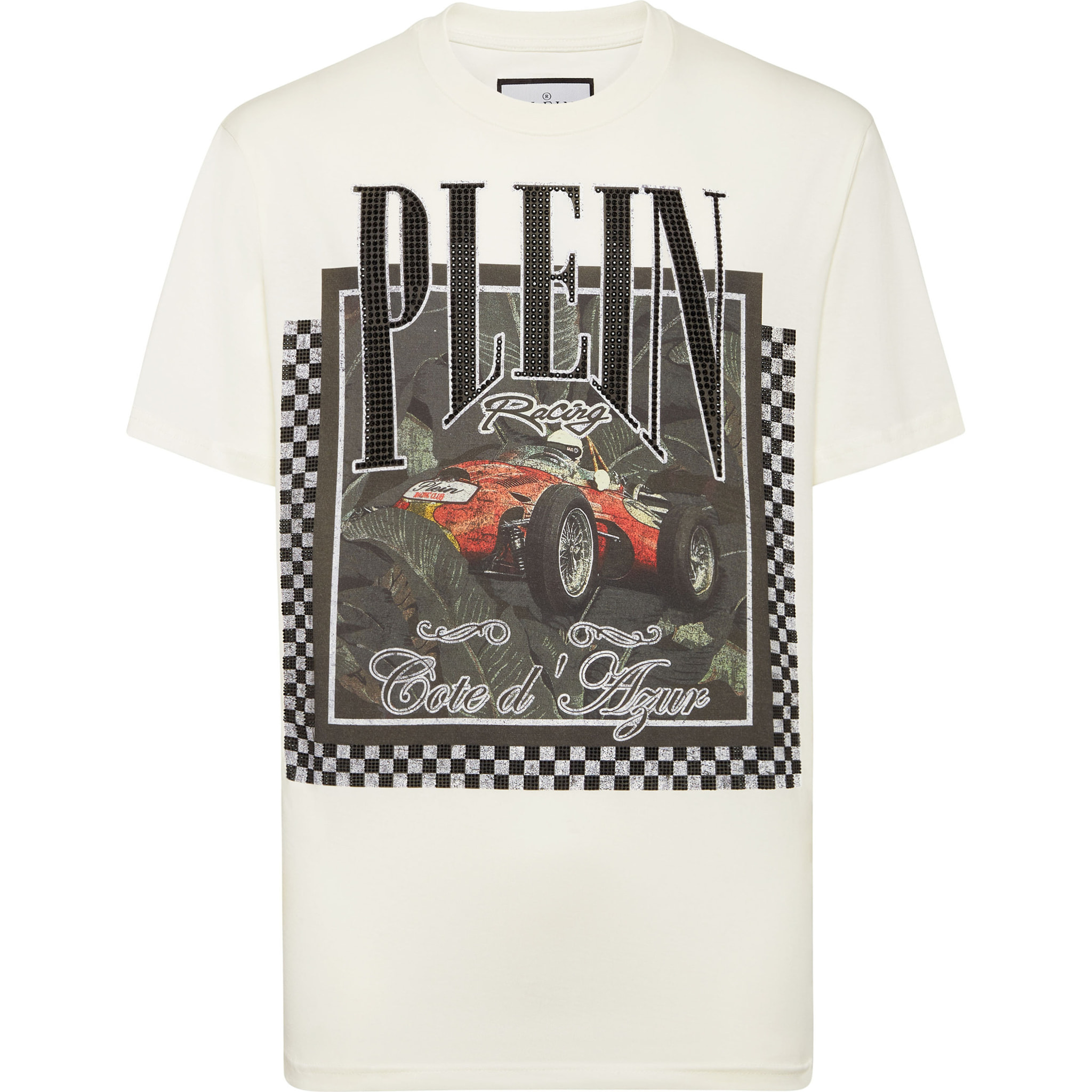 PHILIPP PLEIN Maglietta a girocollo RACING