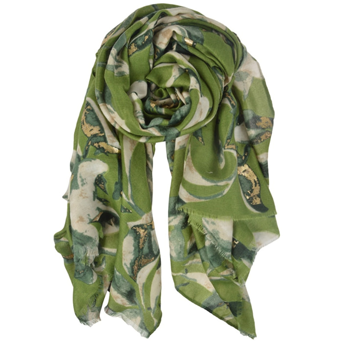 PASHMINA LUREX FANTASIA VERDE CON SCATOLA REGALO ROMEO GIGLI MILANO