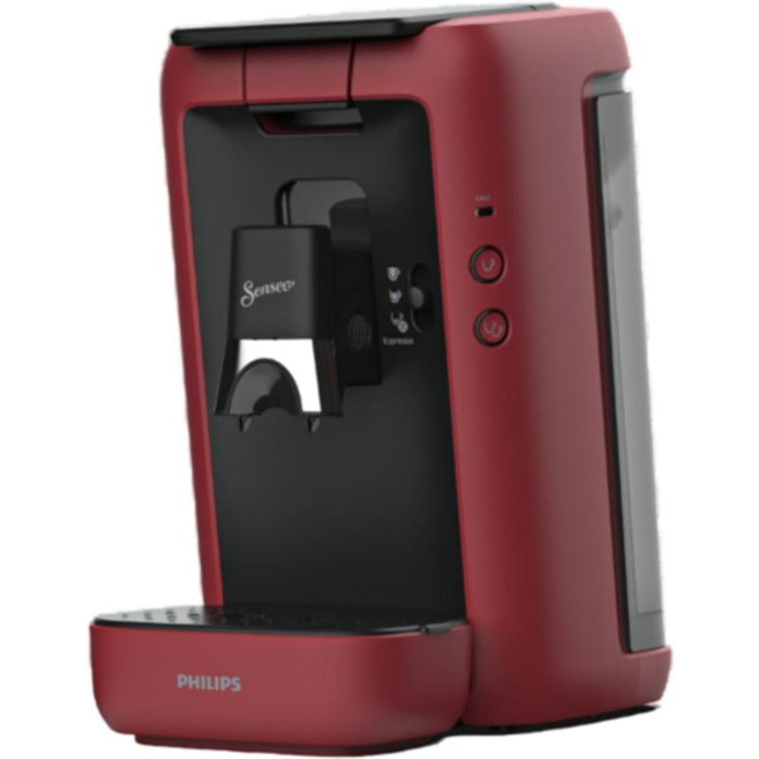 Cafetière à dosettes PHILIPS CSA260/91 Senseo machine à café Maestro Rouge