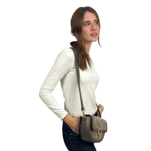 Bolso Cruzado Cheval Firenze Ambra F/W Gris Pardo Oscuro