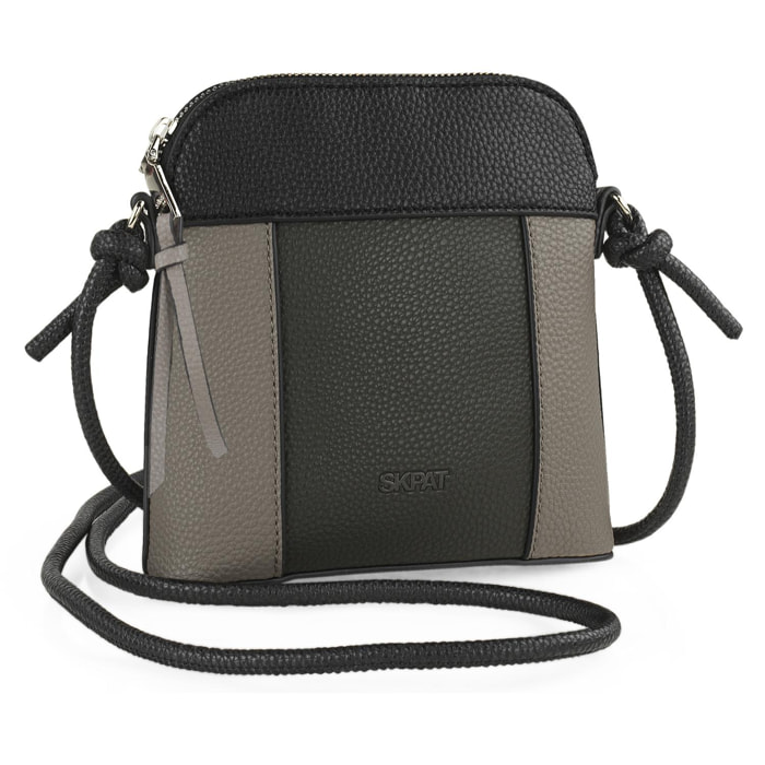 Bolso Bandolera Mujer Sint/Pu Skpat Narbona Negro-Kaki