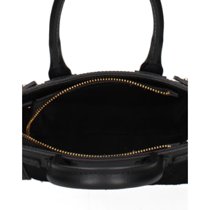 Borsa a mano da donna Made in Italy - Modello Oriana Plus - Vera pelle - 8.5 x 11.5 x 4.0 cm