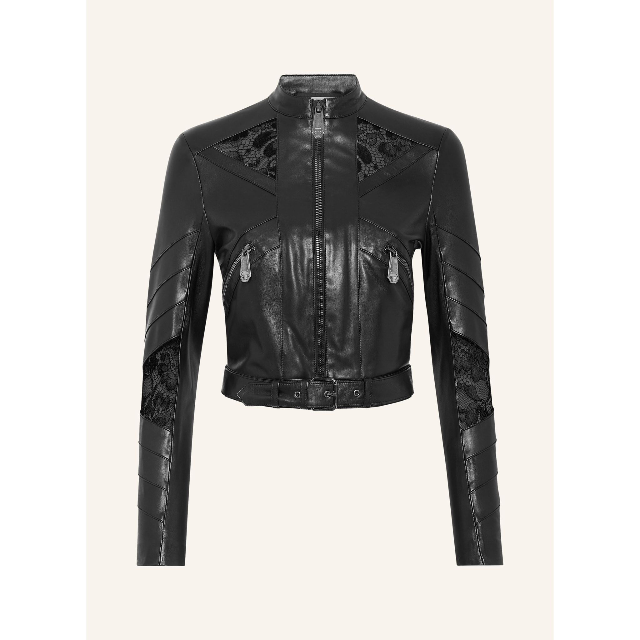 PHILIPP PLEIN Biker de cuero