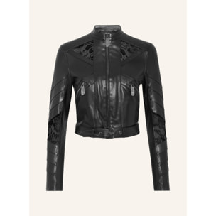 PHILIPP PLEIN Biker de cuero