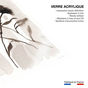 Tableau de fleurs impression de fleurs i  Tableau plexiglas