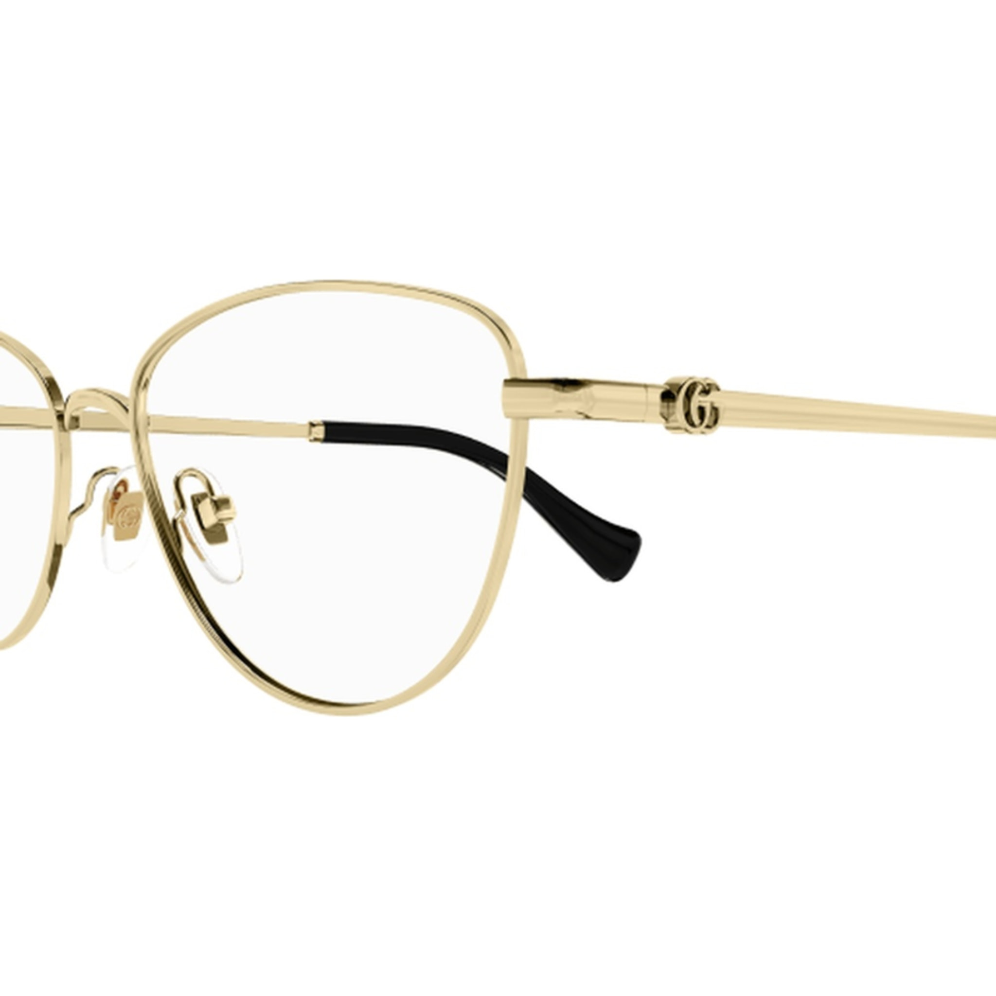 Gafas de Vista Gucci GG1595O-001 de Metal Mujer 55 mm
