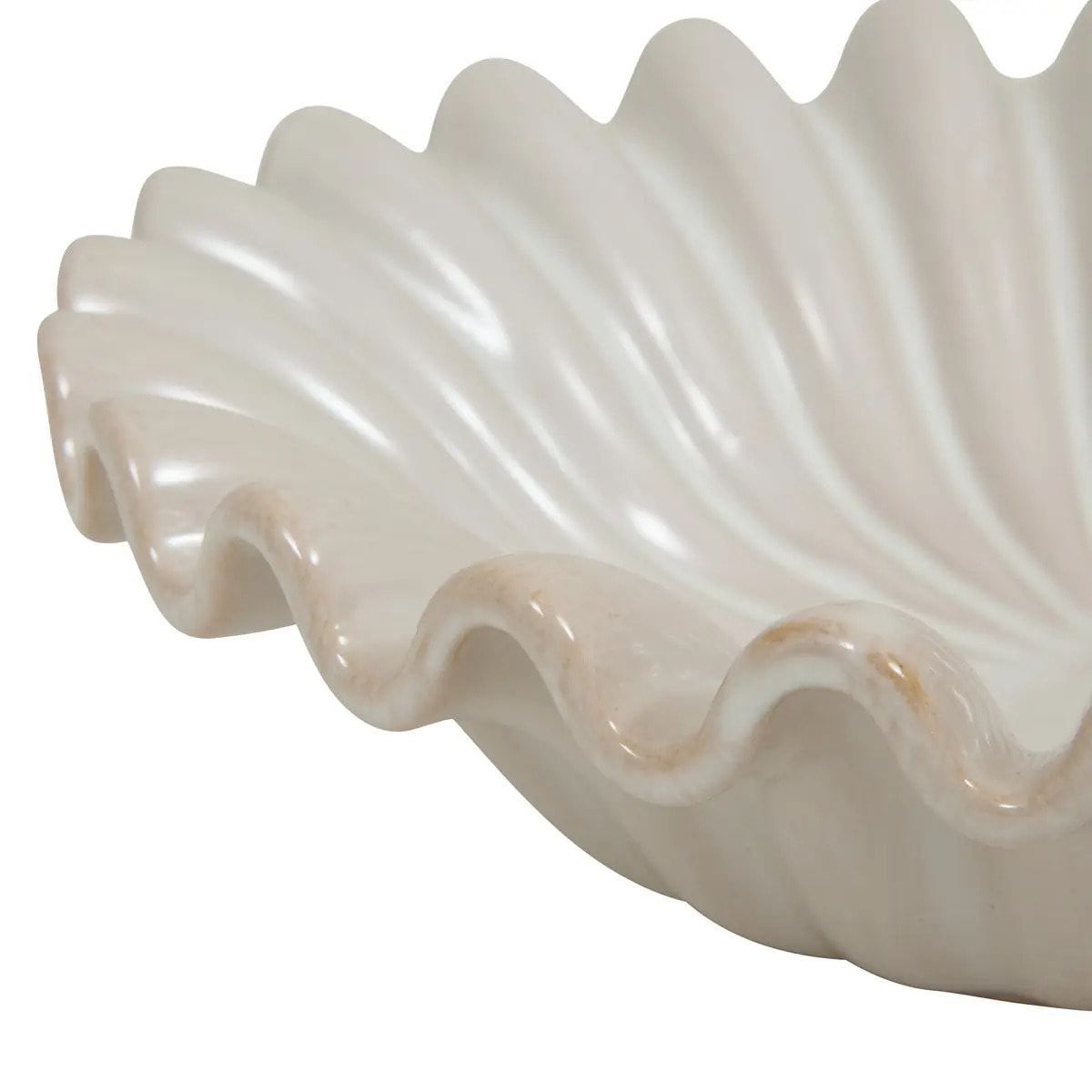 Coupelle Sien D25cm en céramique blanc