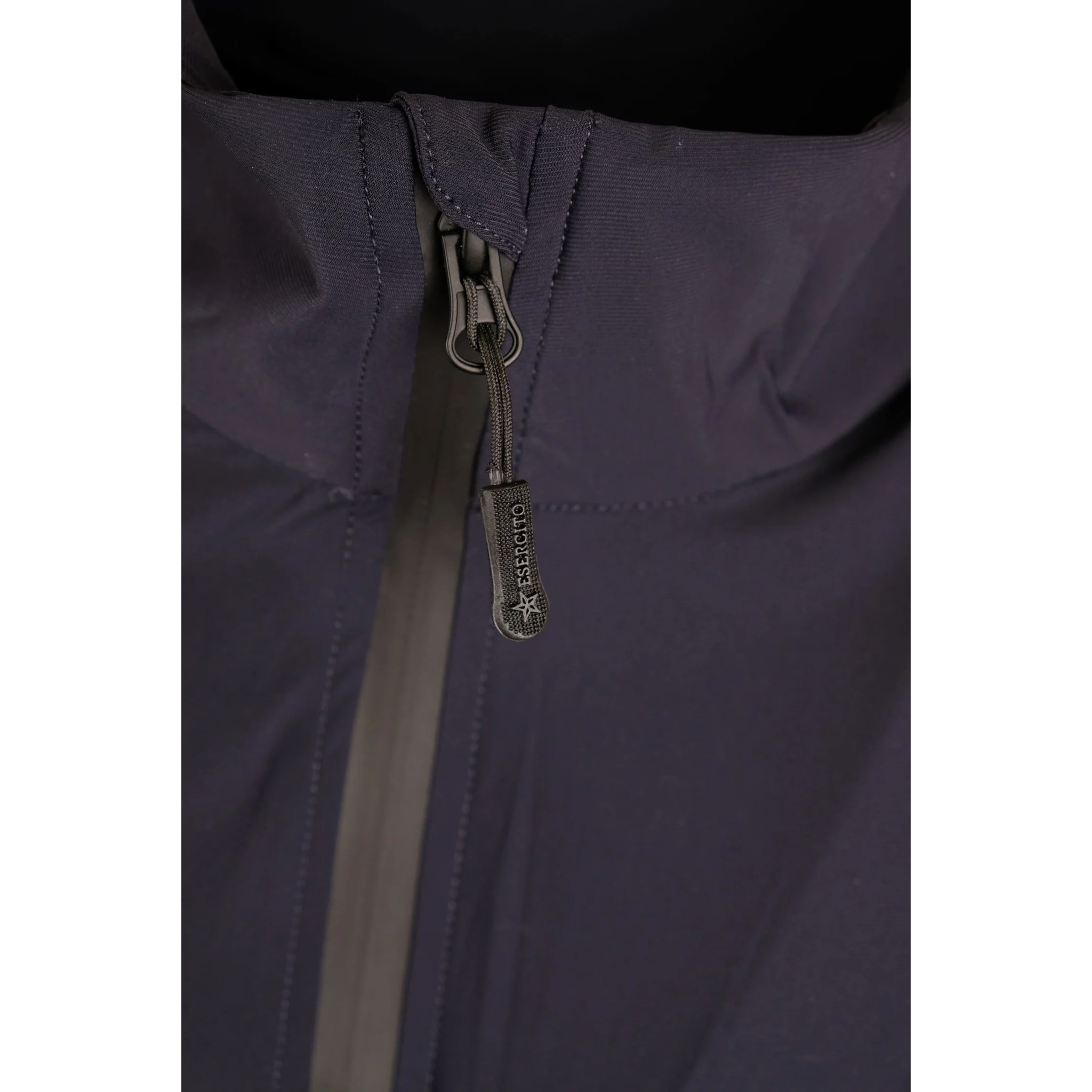 Giacca Esercito con zip blu uomo