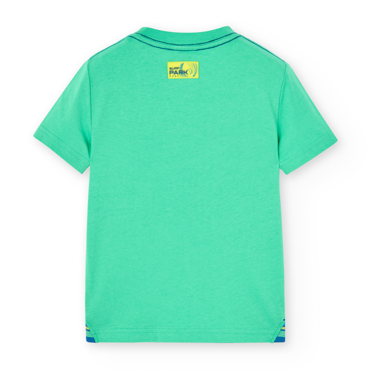 Camiseta niÃ±o estampada, mangas cortas, verde, 528016-4676