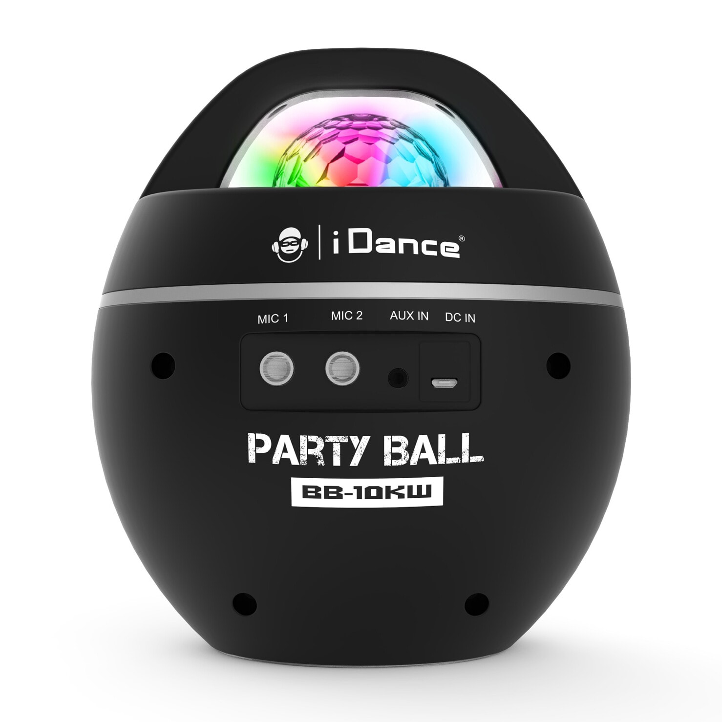 SPEAKER KARAOKE PARTY BALL 2 WIRELESS MICROS 40 WATT IDANCE