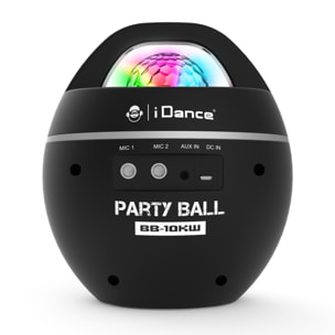 SPEAKER KARAOKE PARTY BALL 2 WIRELESS MICROS 40 WATT IDANCE
