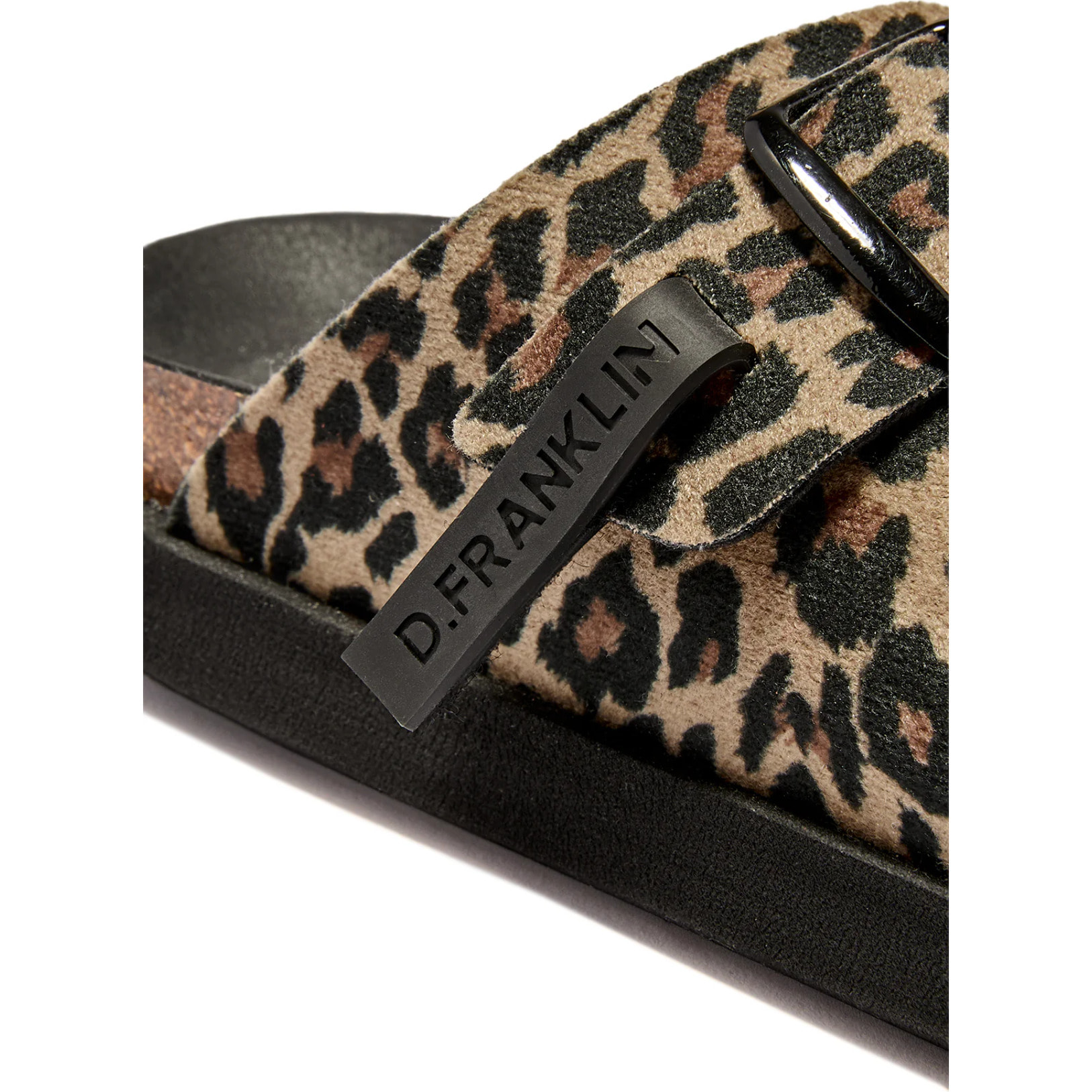 Sandalias de Mujer Cierre Hebilla en Leopardo Vibe