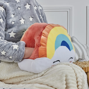 Peluche Manchon Arc-en-ciel