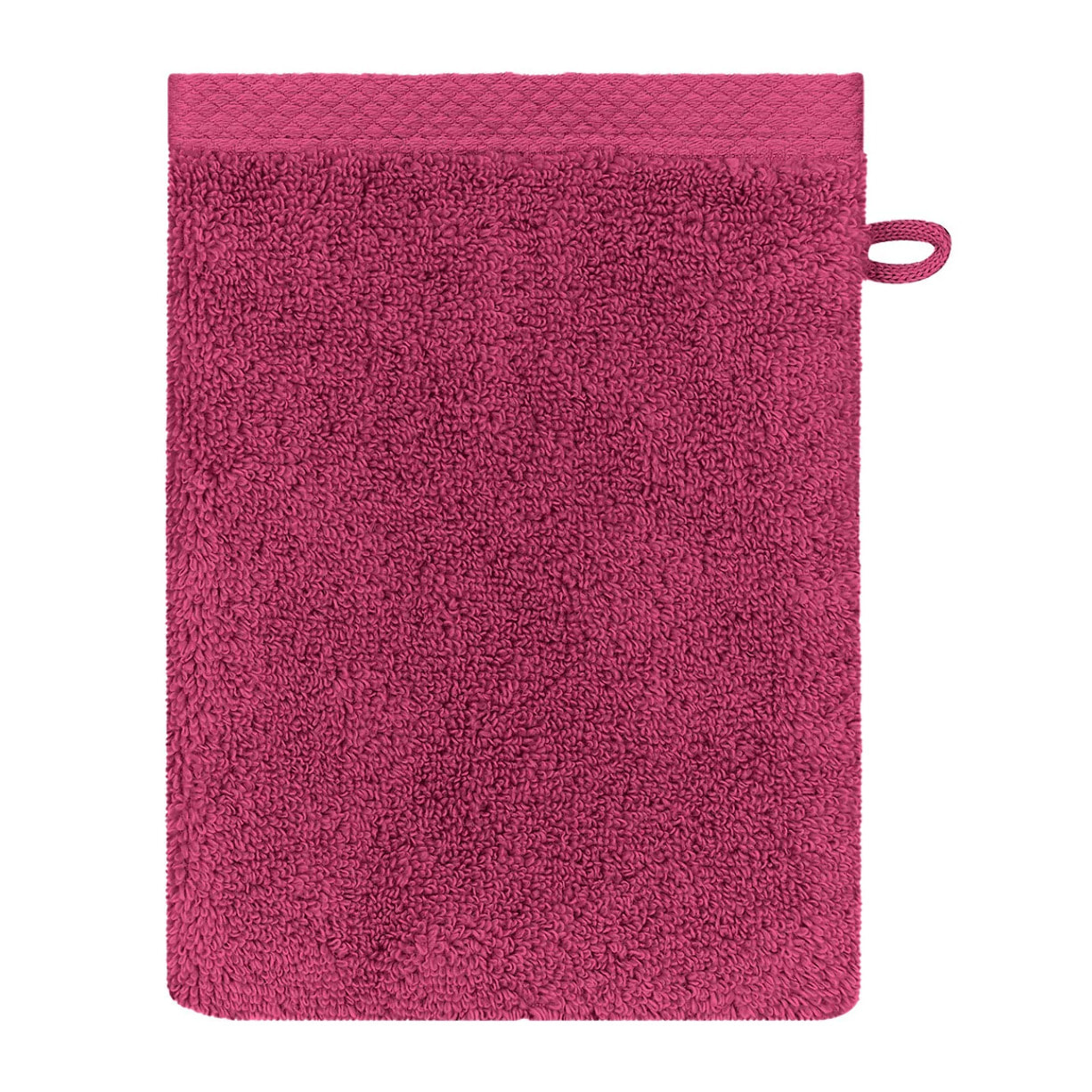 Gant de toilette Elea fuchsia