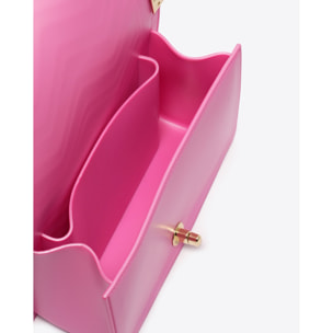 Borsa a mano da donna - Modello False - 100% PVC - 20.5 x 12.5 x 7.0 cm