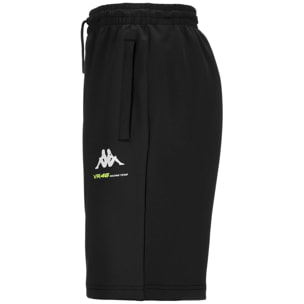Pantaloni Corti Kappa Uomo Adozippo Vr46 Nero