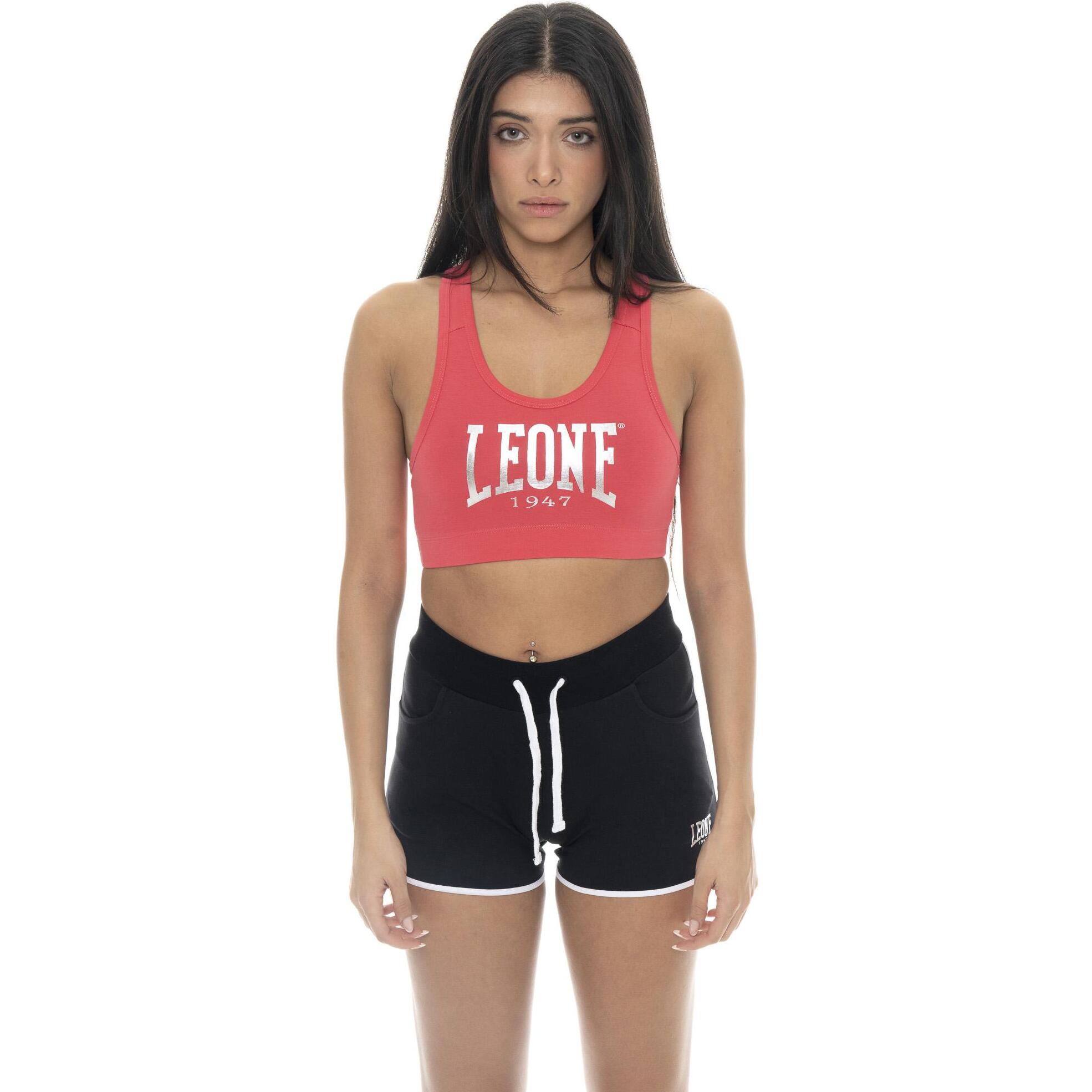 Camiseta de gimnasio mujer Leone Basic