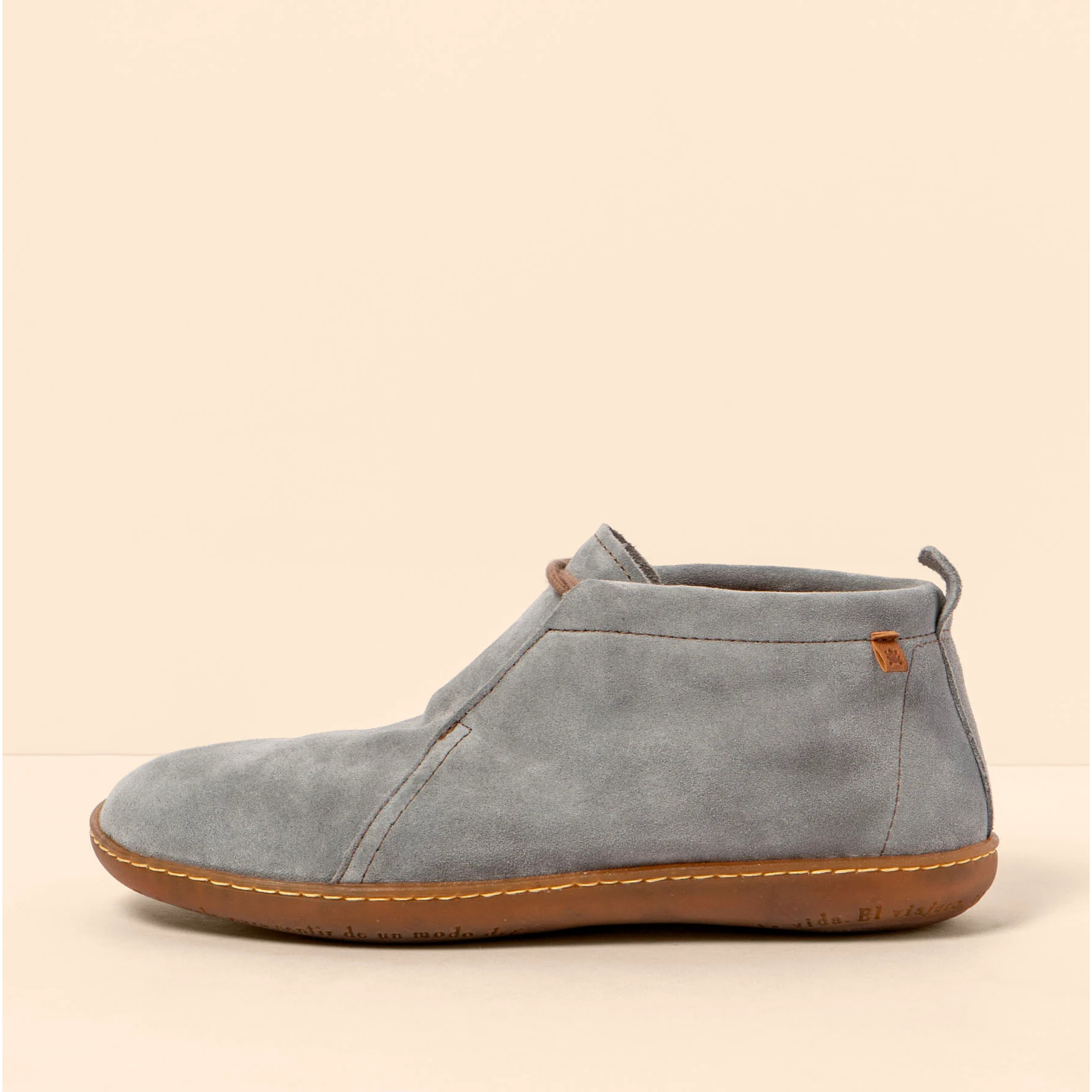 Botines N5290 SILK SUEDE BLUE/ EL VIAJERO color Blue