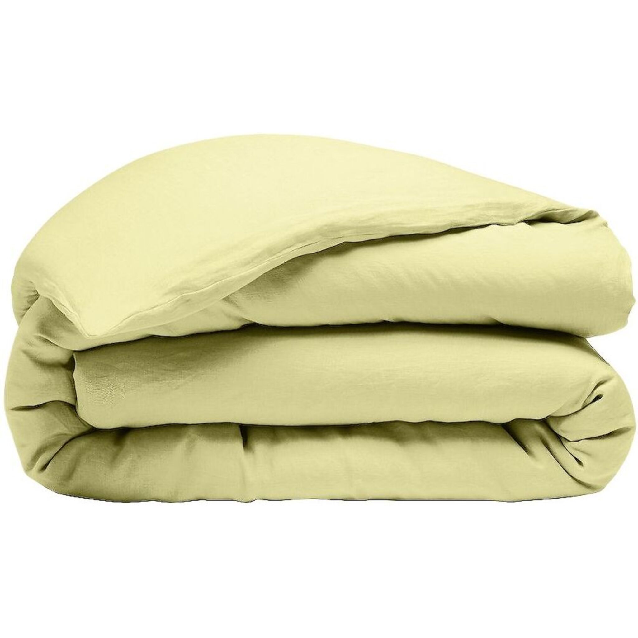 Parure Housse De Couette 3pcs 100% lin LavÉ 160g Beurre