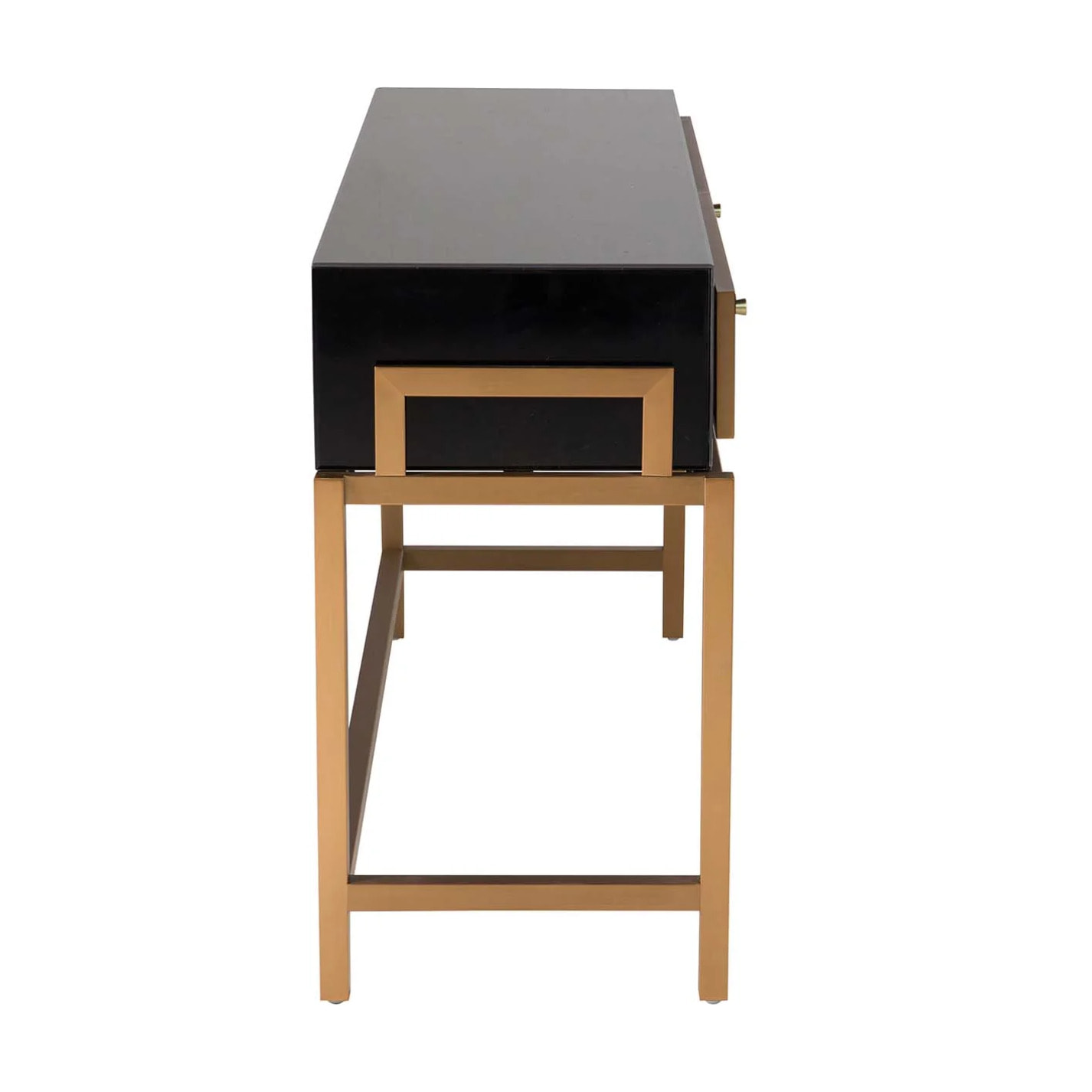 Consola Espejo Acero Inoxidable Prestine 140x42x73 Cm