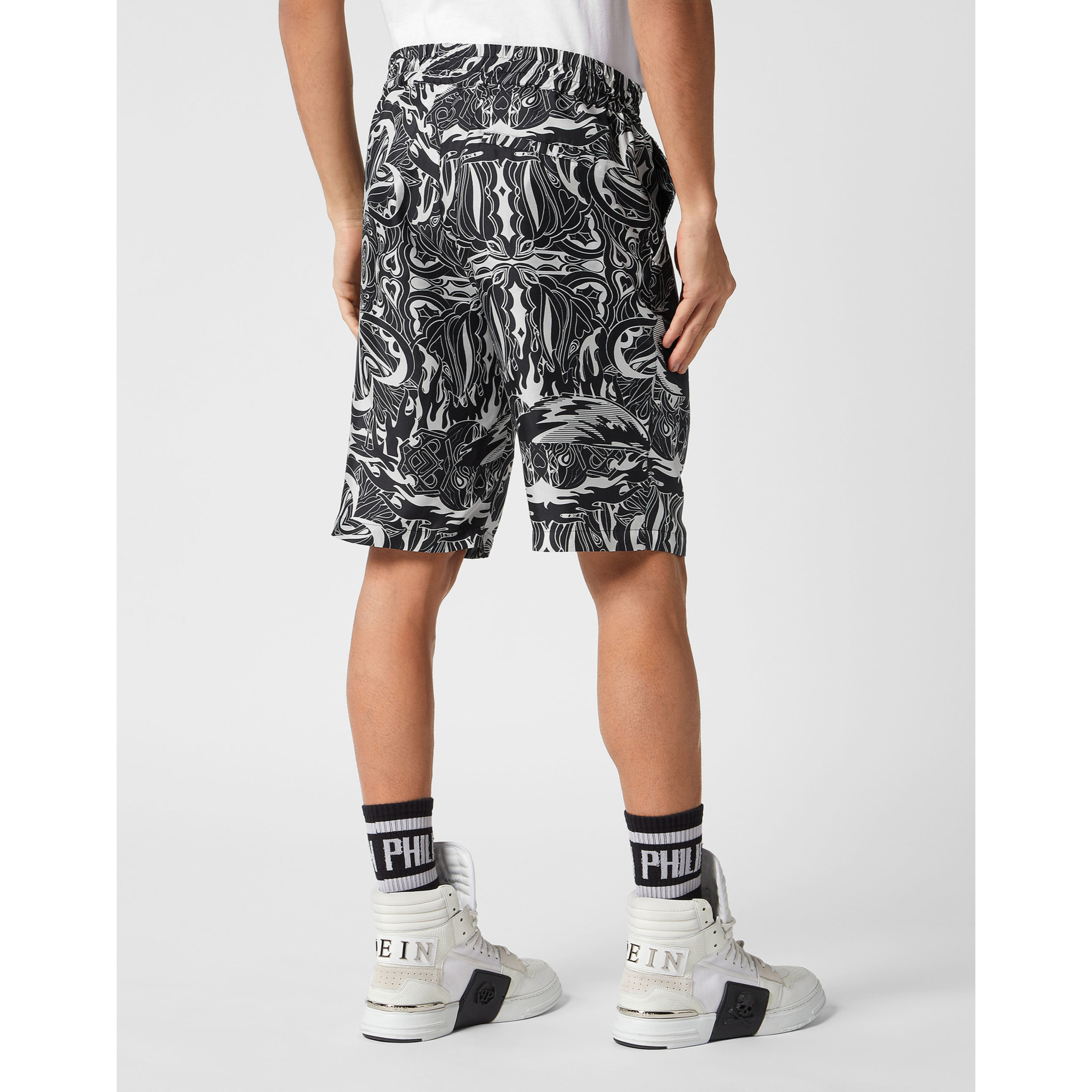 PHILIPP PLEIN Shorts TRIBAL CIRCUS