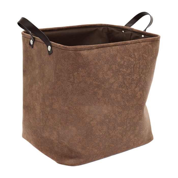 Panier Imitation Cuir X3
