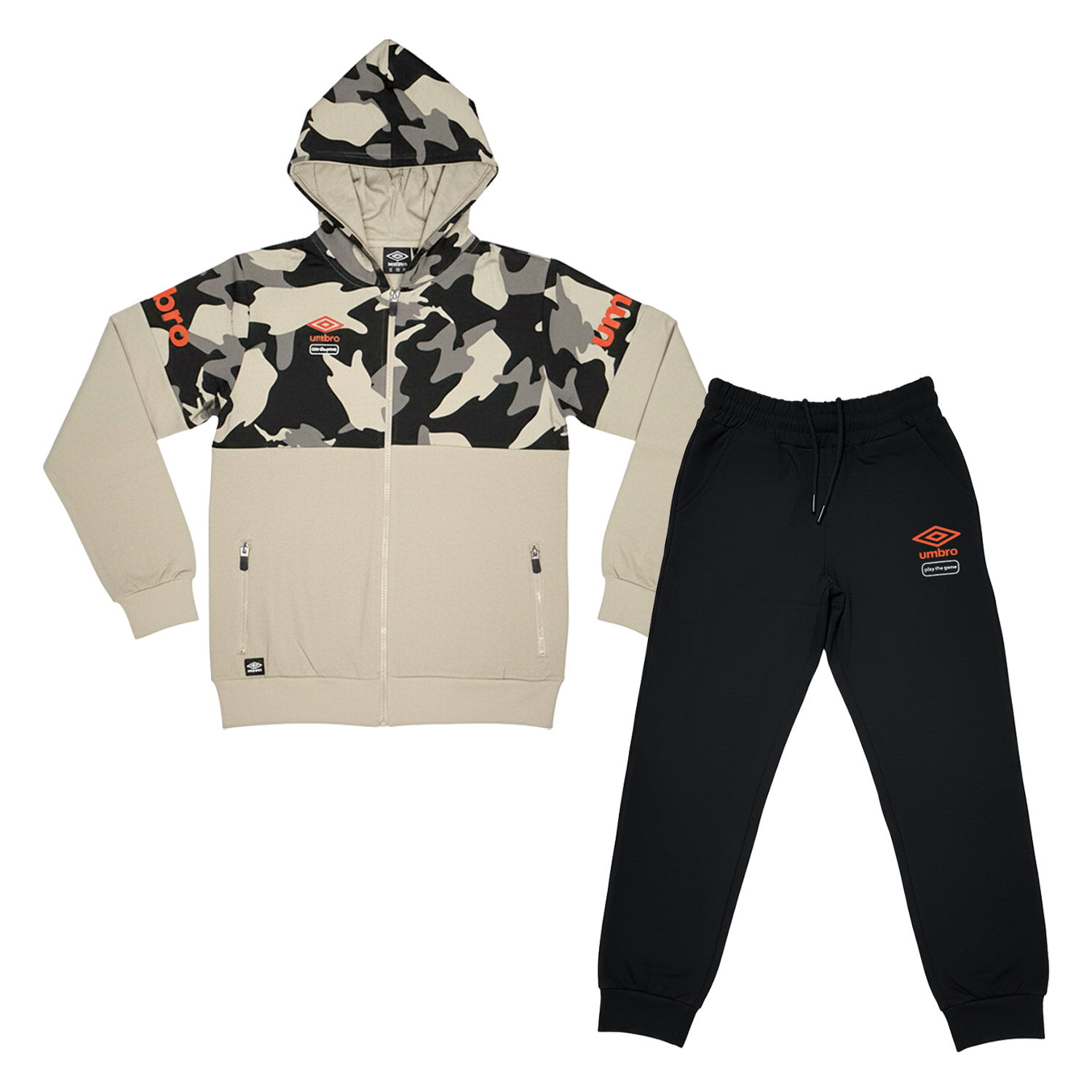 Tuta Ragazzo UMBRO 8 / 16 Anni Cotone Felpato Invernale