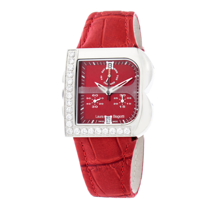 Reloj Laura Biagiotti LB0002L-05Z-2 Mujer Analogico Cuarzo con Correa de Piel