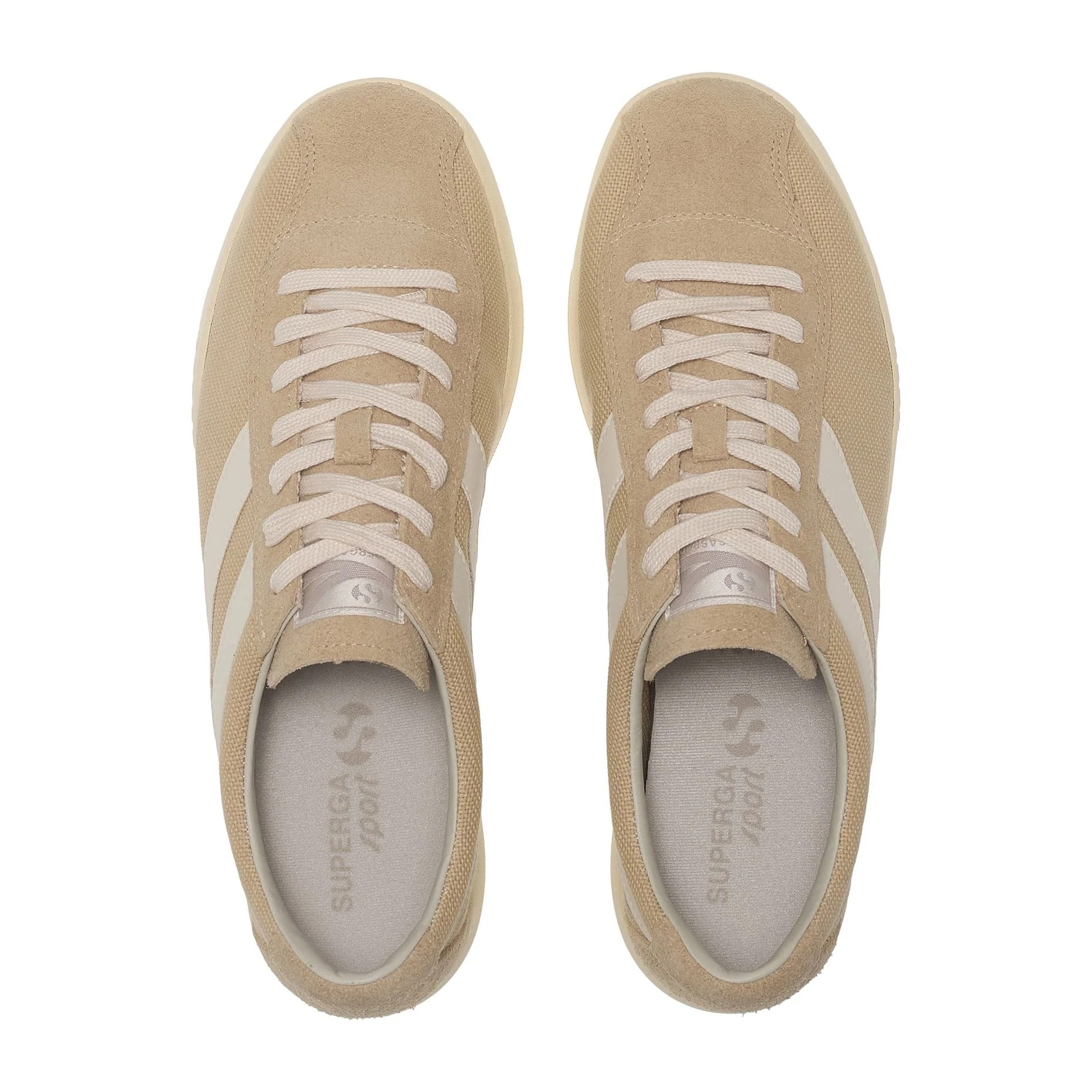 Superga - Zapatillas Unisex Beige - 1960 CAPRI COTTON HAIRYSUEDE